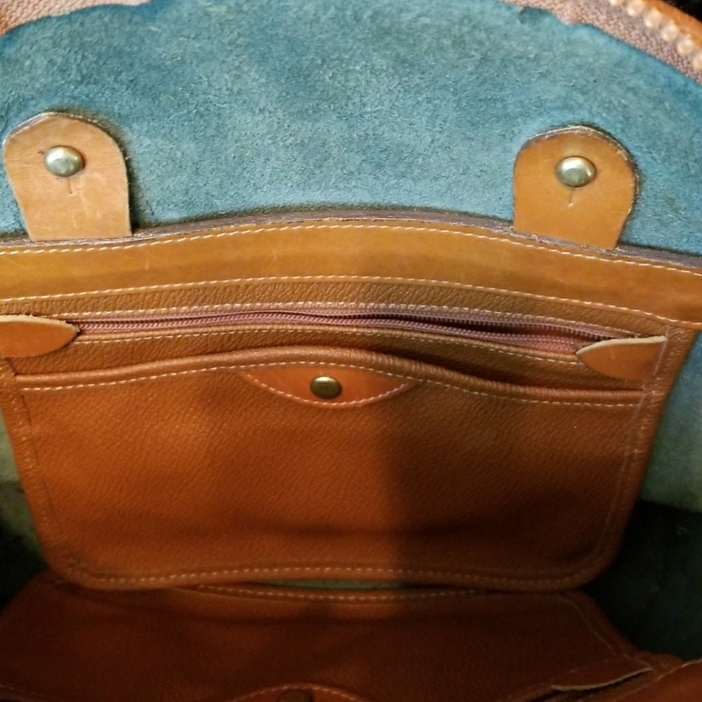 Green vintage dooney satchel - Picture 4 of 8